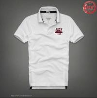 heren abercrombie and fitch korte polo t-shirt wit new york 1892 Winkel Haarlem ugozk126